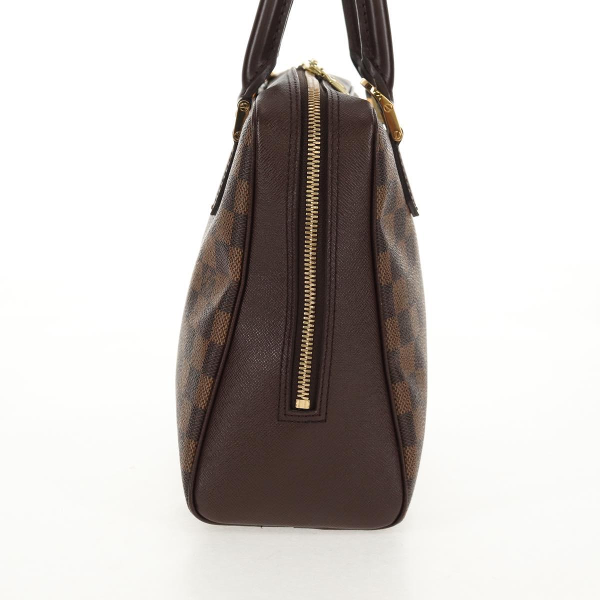 LOUIS VUITTON Damier Ebene Brera Hand Bag N51150 LV Auth 146743V