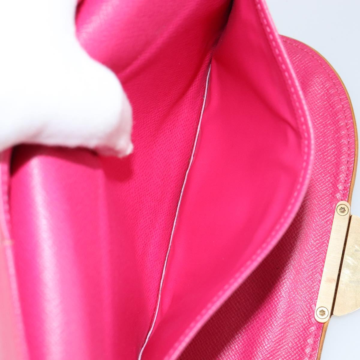 LOUIS VUITTON Monogram Multicolor Portefeuille Eugenie Wallet M93738 Auth 146747