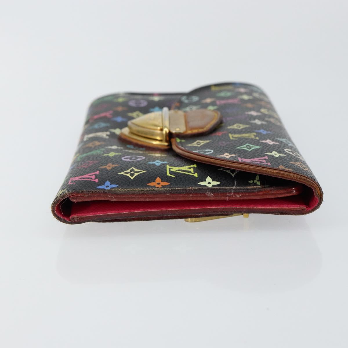 LOUIS VUITTON Monogram Multicolor Portefeuille Eugenie Wallet M93738 Auth 146747