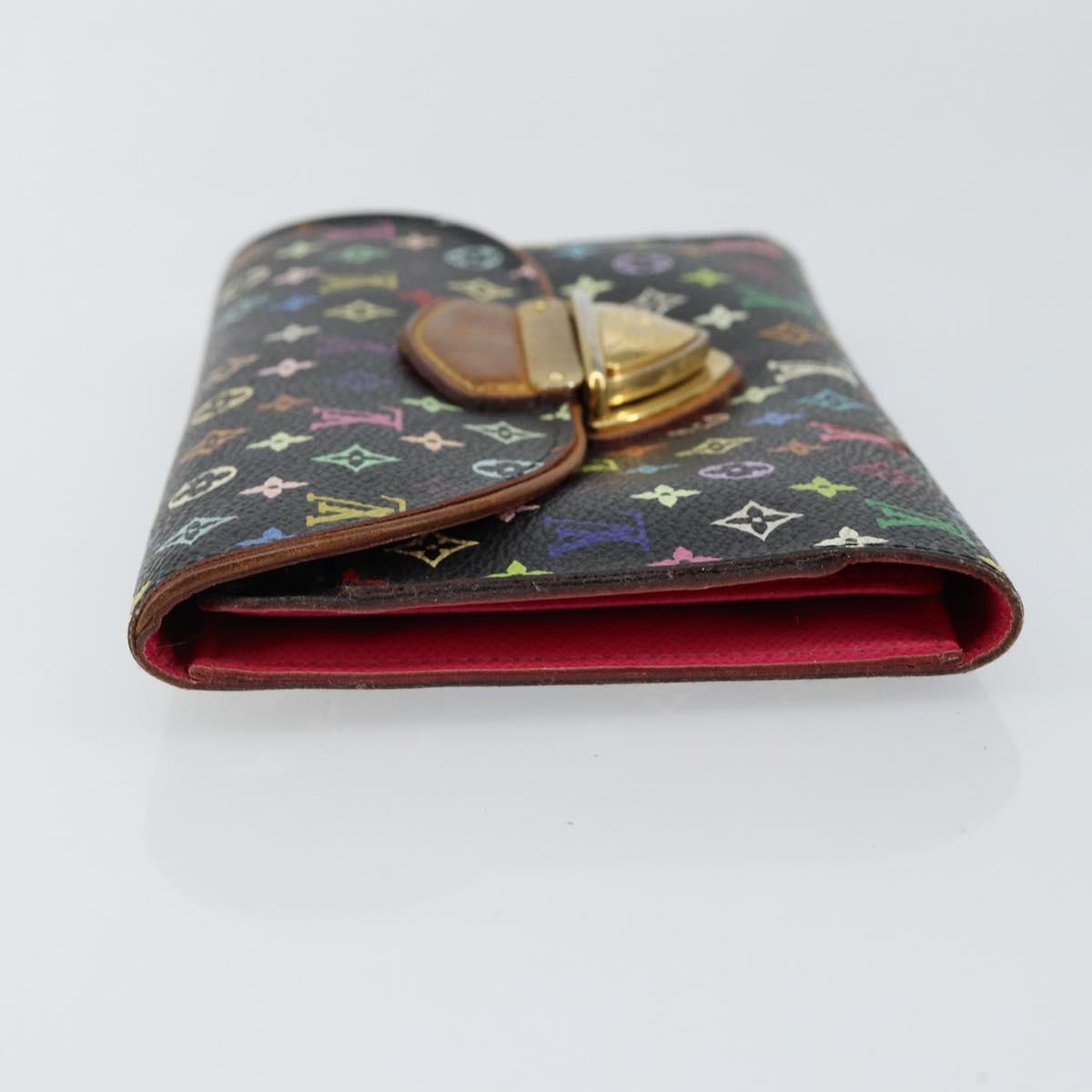 LOUIS VUITTON Monogram Multicolor Portefeuille Eugenie Wallet M93738 Auth 146747