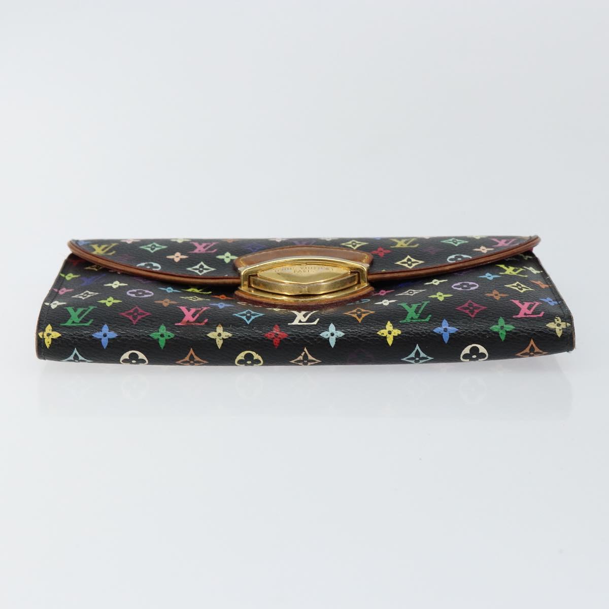 LOUIS VUITTON Monogram Multicolor Portefeuille Eugenie Wallet M93738 Auth 146747