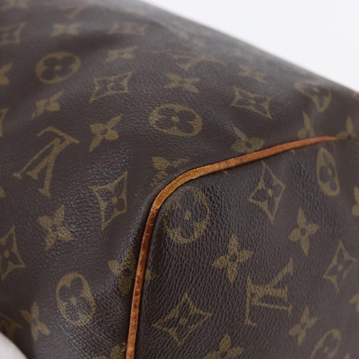 LOUIS VUITTON Monogram Speedy 35 Hand Bag M41524 LV Auth 146765