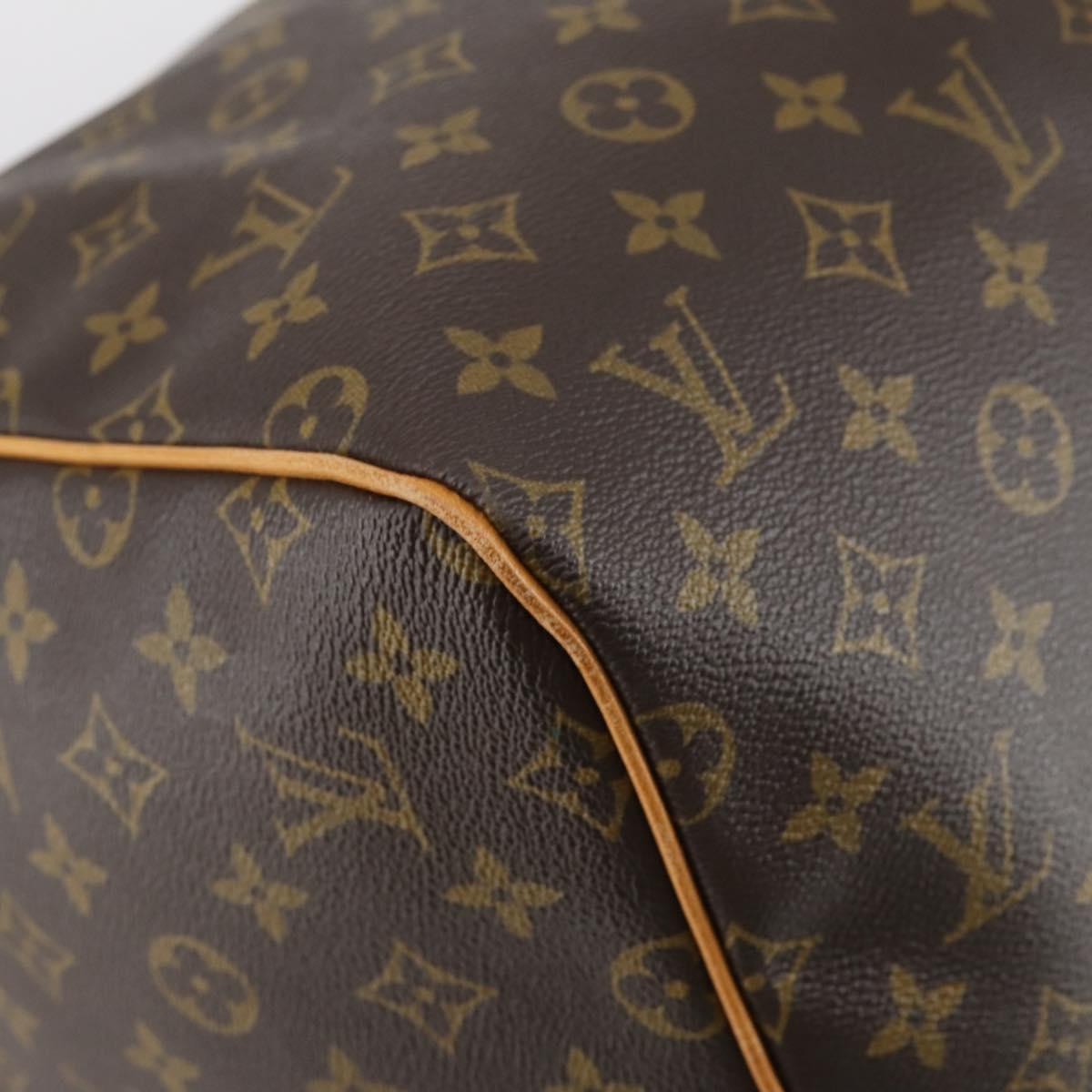 LOUIS VUITTON Monogram Keepall 55 Boston Bag M41424 LV Auth 146775