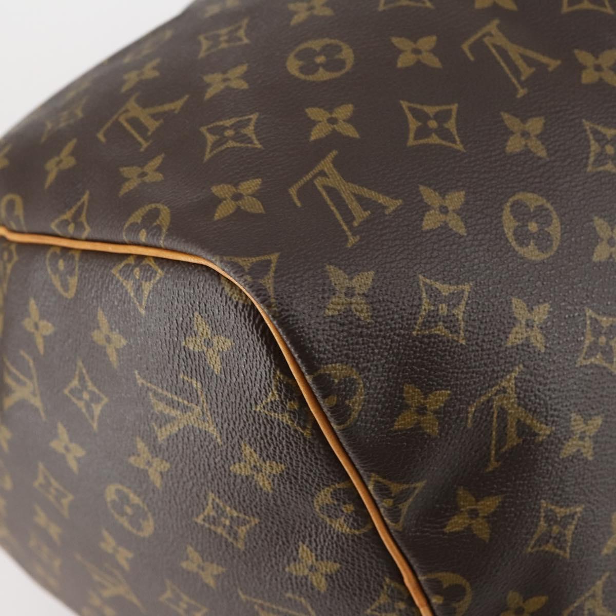 LOUIS VUITTON Monogram Keepall 55 Boston Bag M41424 LV Auth 146775