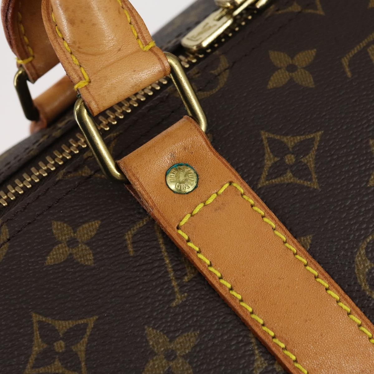 LOUIS VUITTON Monogram Keepall 55 Boston Bag M41424 LV Auth 146775