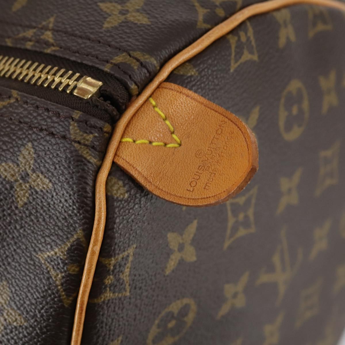LOUIS VUITTON Monogram Keepall 55 Boston Bag M41424 LV Auth 146775