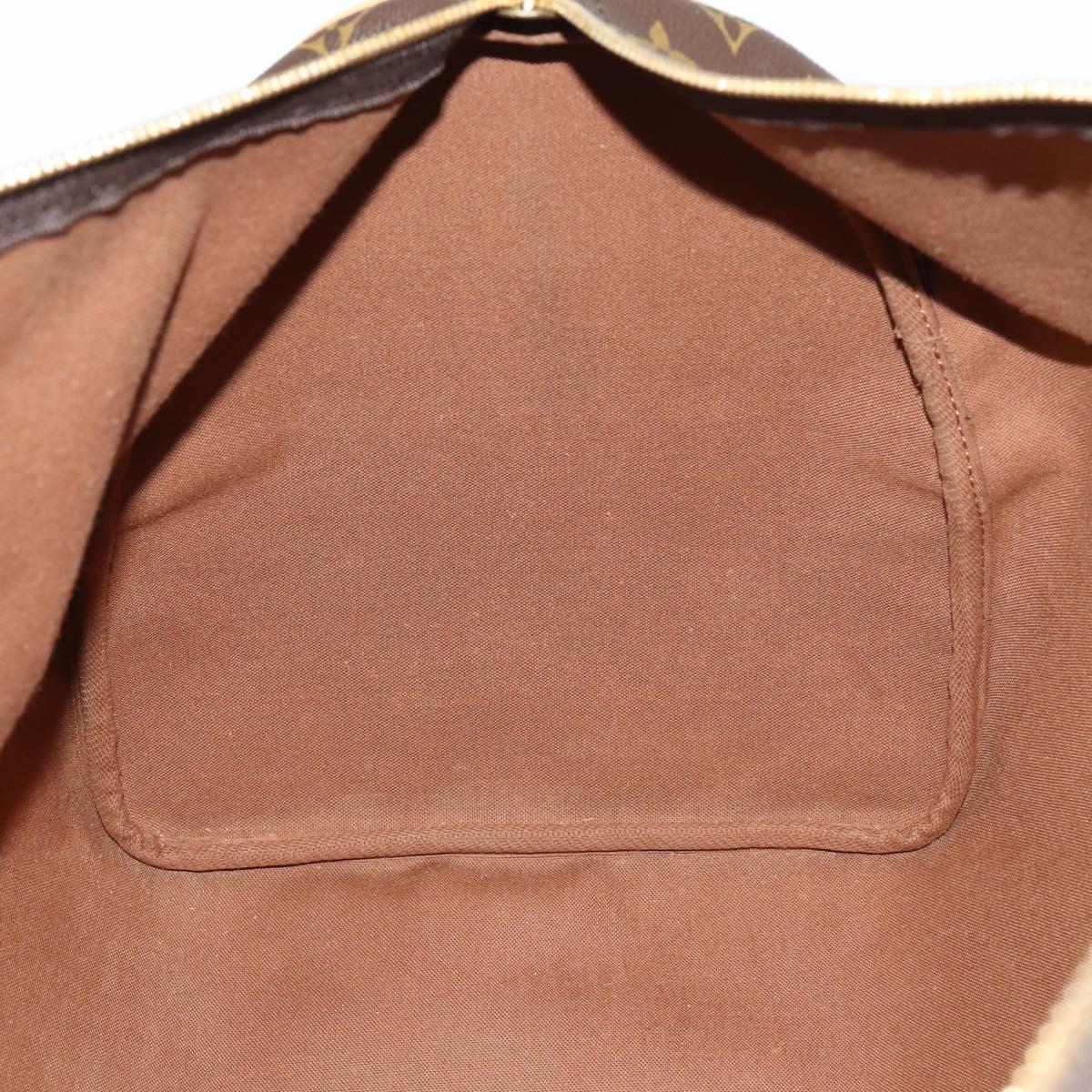 LOUIS VUITTON Monogram Keepall 55 Boston Bag M41424 LV Auth 146775