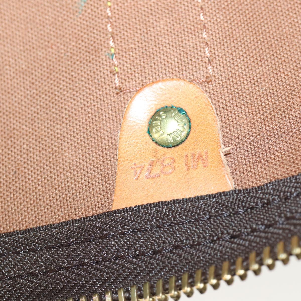 LOUIS VUITTON Monogram Keepall 55 Boston Bag M41424 LV Auth 146775