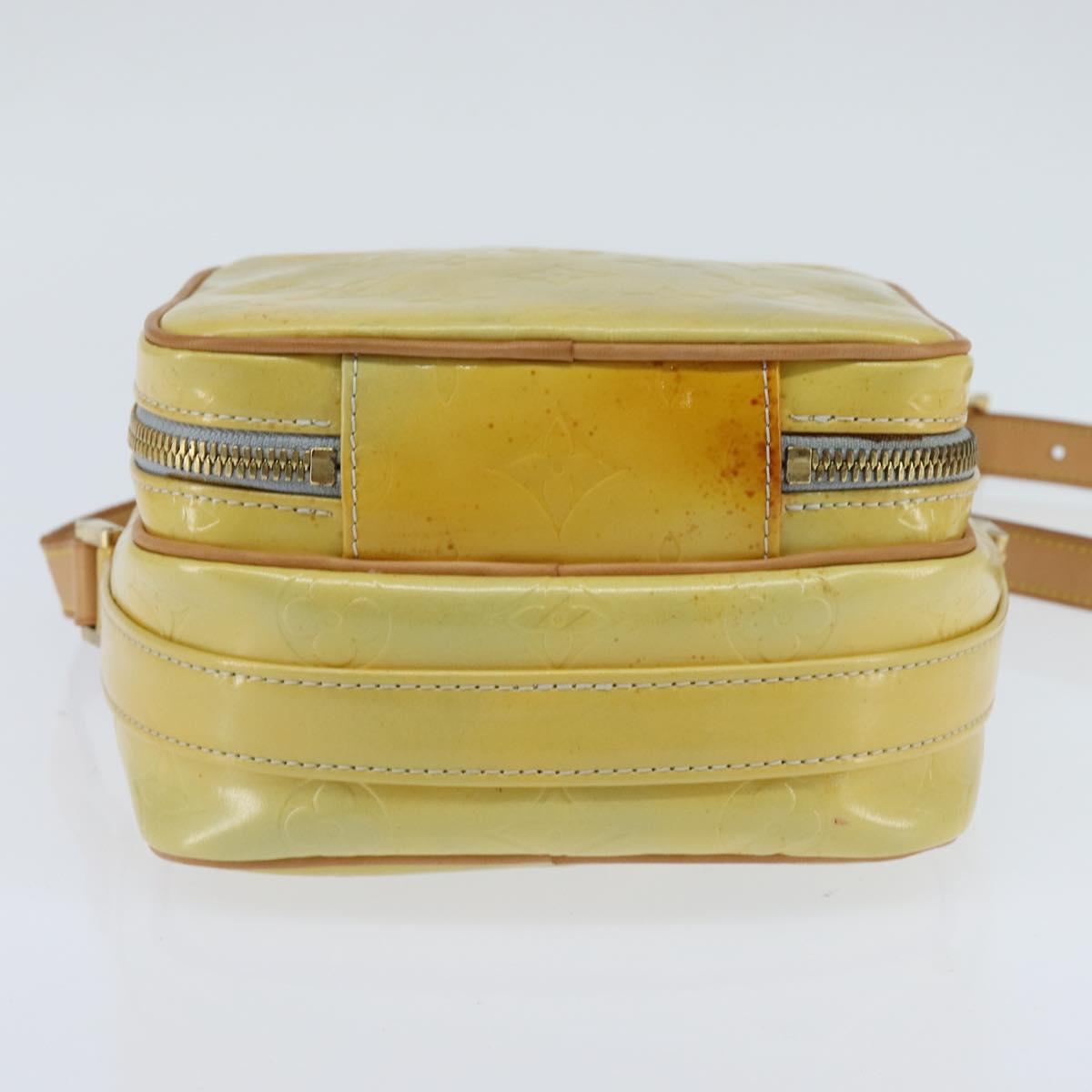 LOUIS VUITTON Monogram Vernis Wooster Shoulder Bag Gris M91036 LV Auth 146779