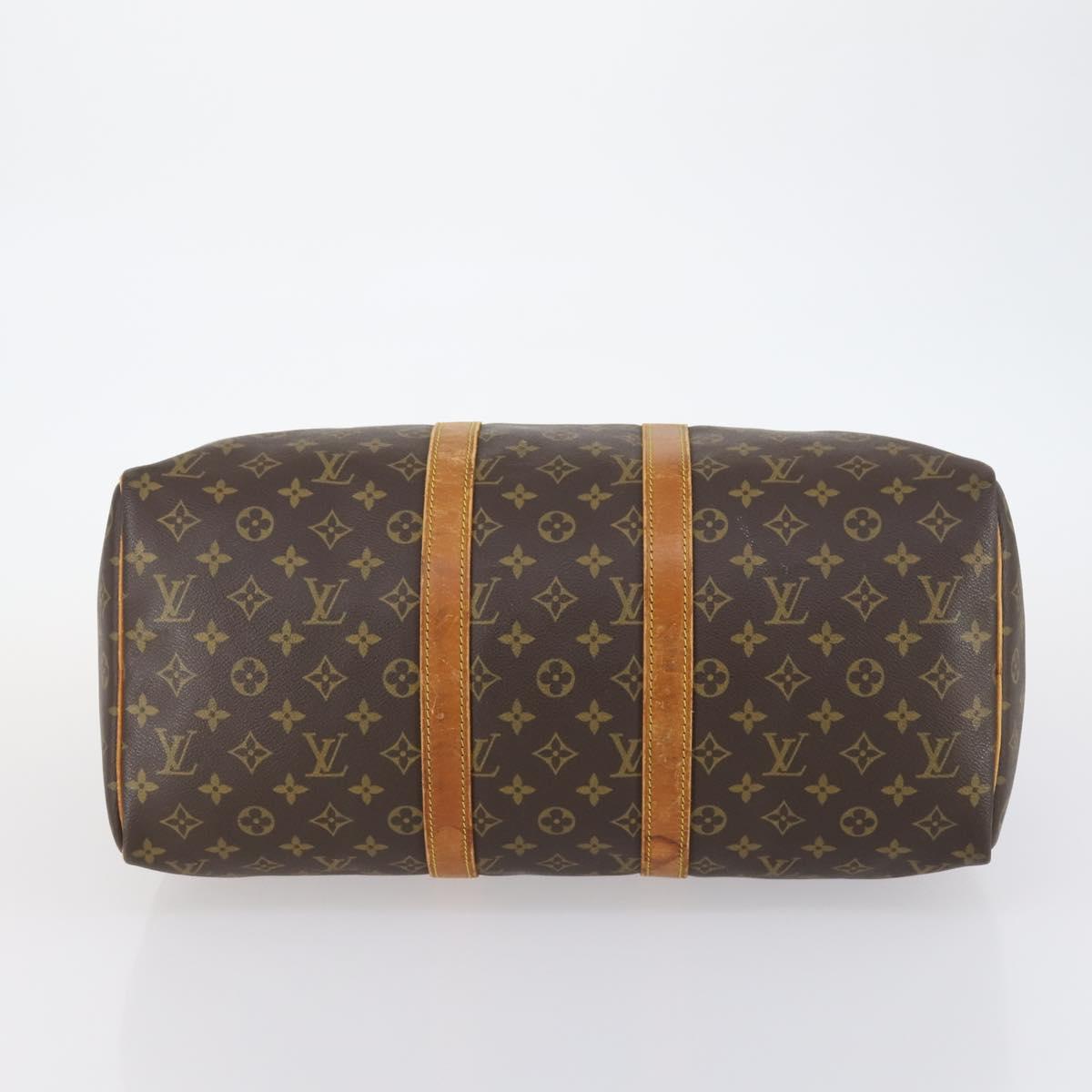 LOUIS VUITTON Monogram Keepall 45 Boston Bag M41428 LV Auth 146782