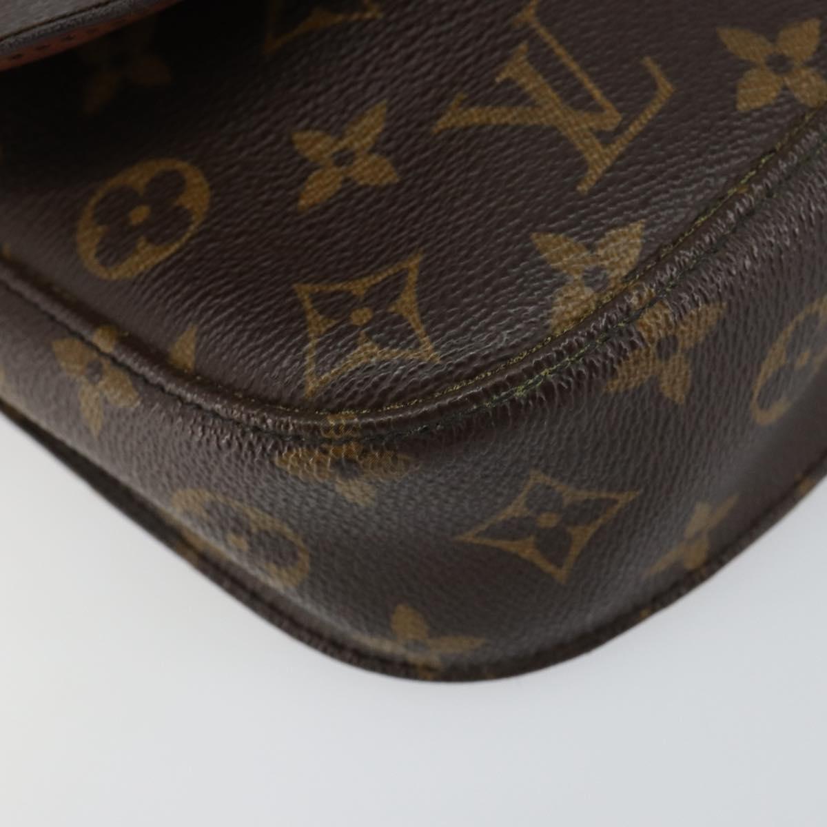 LOUIS VUITTON Monogram Saint Cloud MM Shoulder Bag M51243 LV Auth 146797