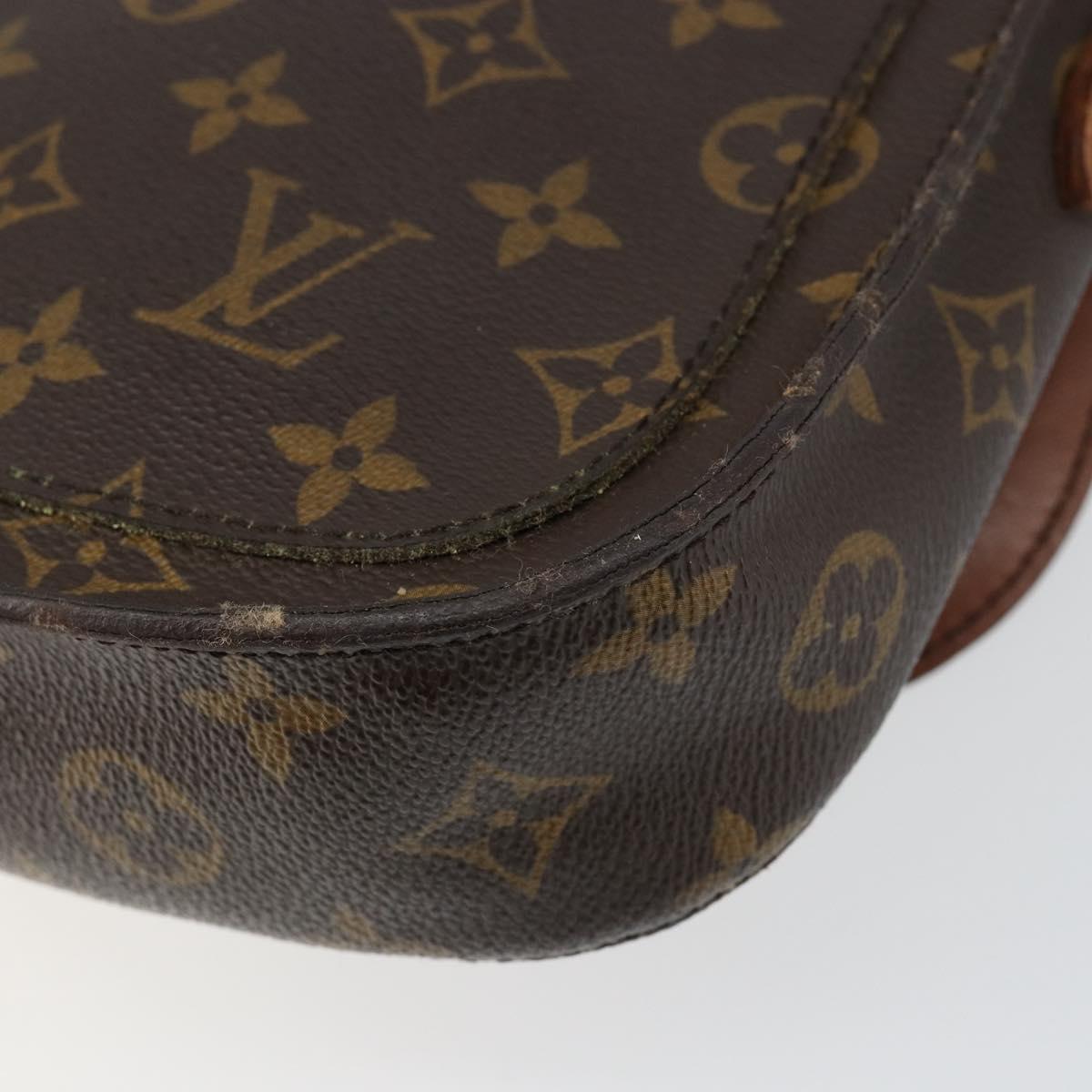 LOUIS VUITTON Monogram Saint Cloud MM Shoulder Bag M51243 LV Auth 146797