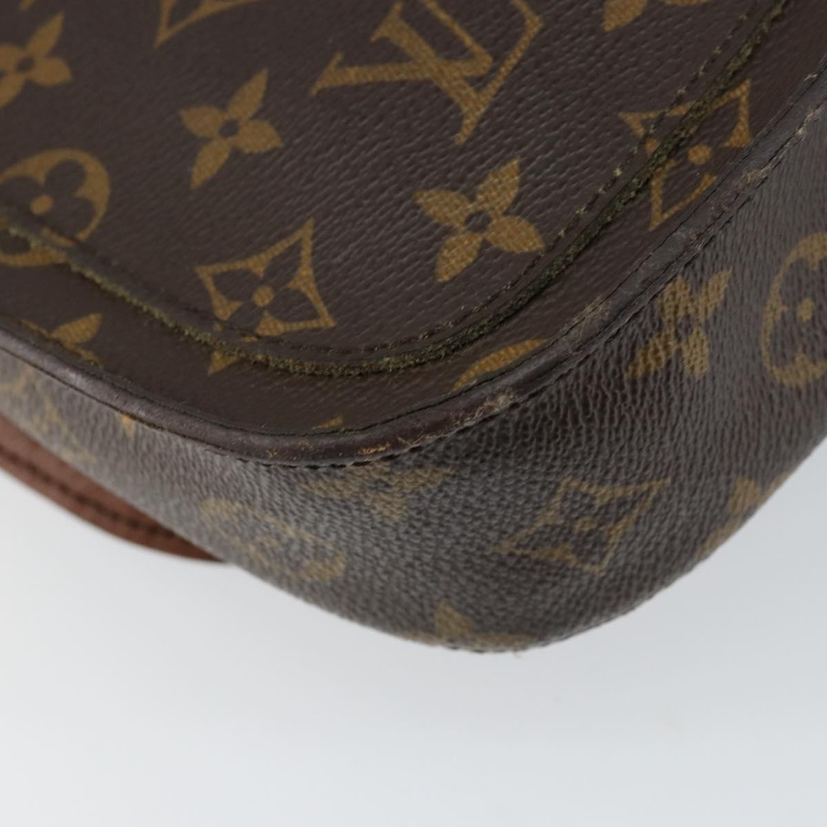 LOUIS VUITTON Monogram Saint Cloud MM Shoulder Bag M51243 LV Auth 146797