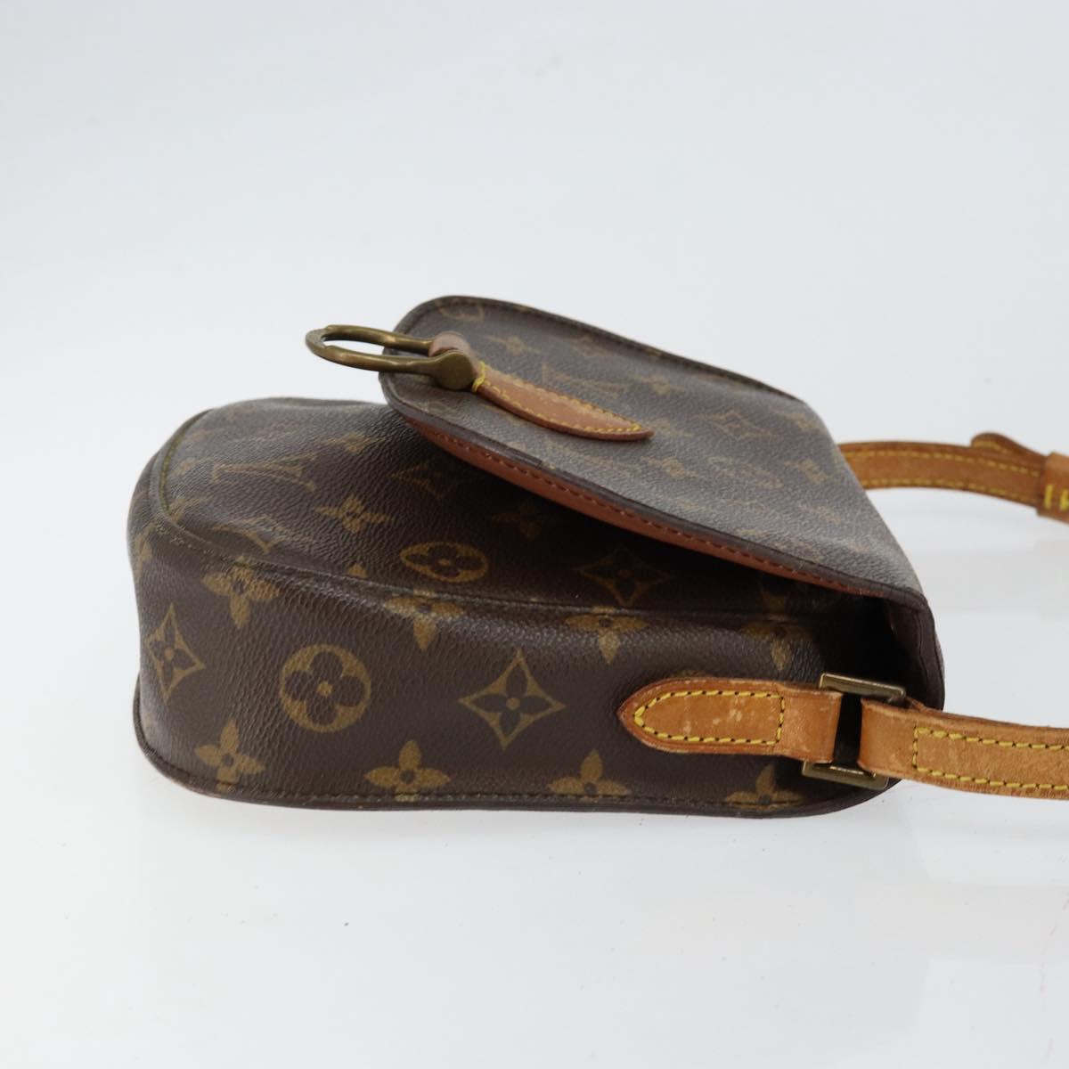 LOUIS VUITTON Monogram Saint Cloud MM Shoulder Bag M51243 LV Auth 146797