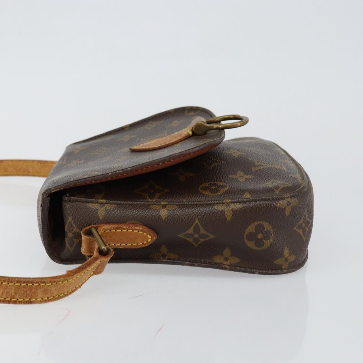 LOUIS VUITTON Monogram Saint Cloud MM Shoulder Bag M51243 LV Auth 146797