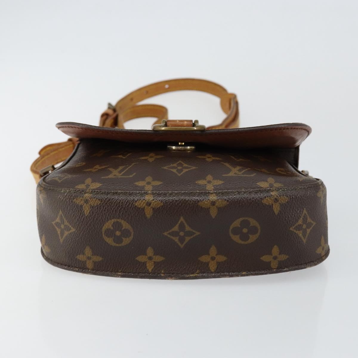 LOUIS VUITTON Monogram Saint Cloud MM Shoulder Bag M51243 LV Auth 146797