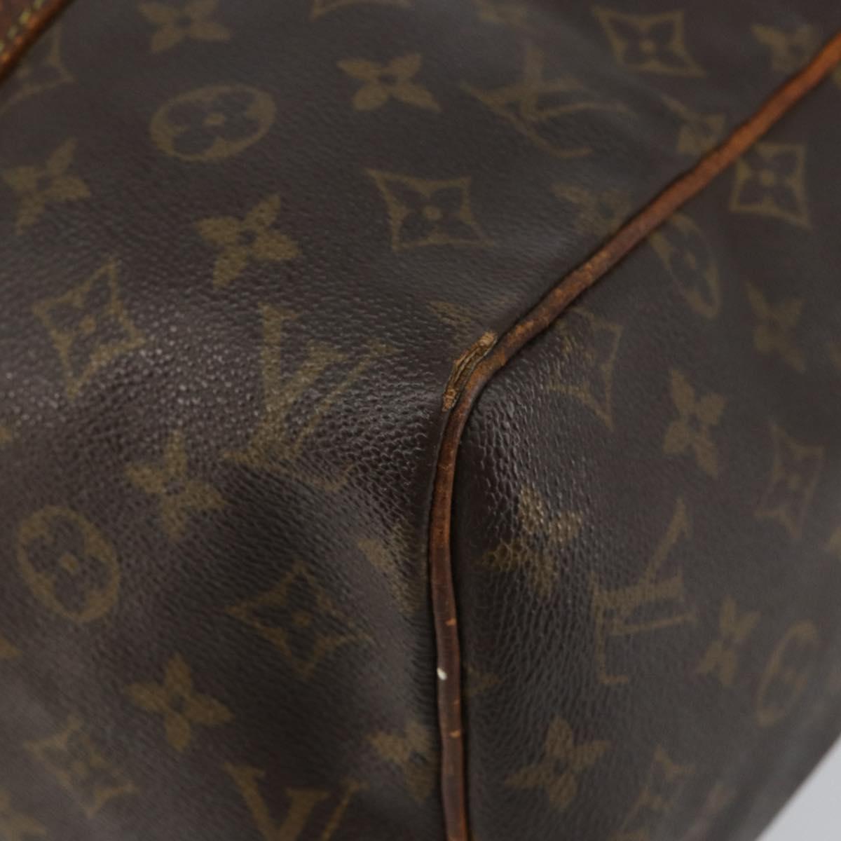 LOUIS VUITTON Monogram Sac Souple 35 Boston Bag M41626 LV Auth 146798