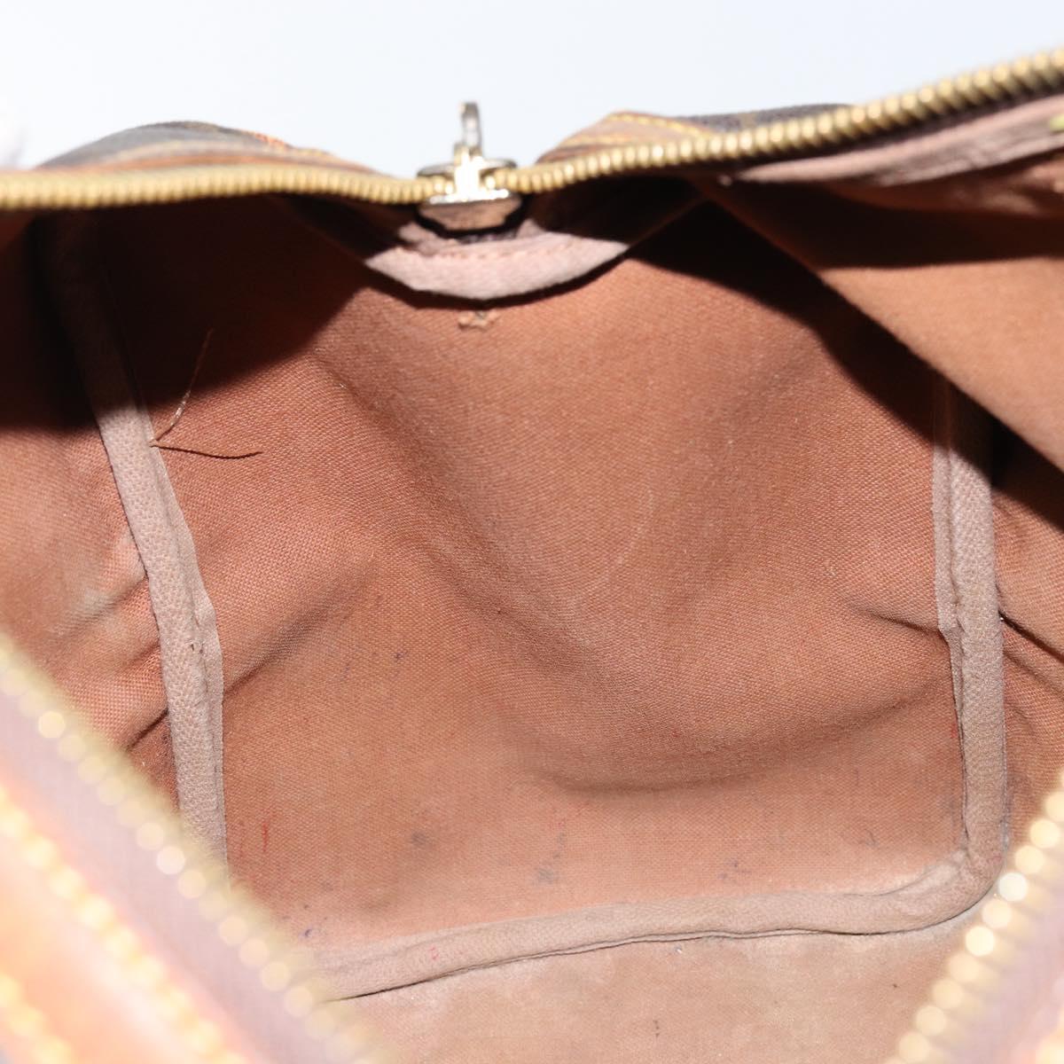 LOUIS VUITTON Monogram Sac Souple 35 Boston Bag M41626 LV Auth 146798