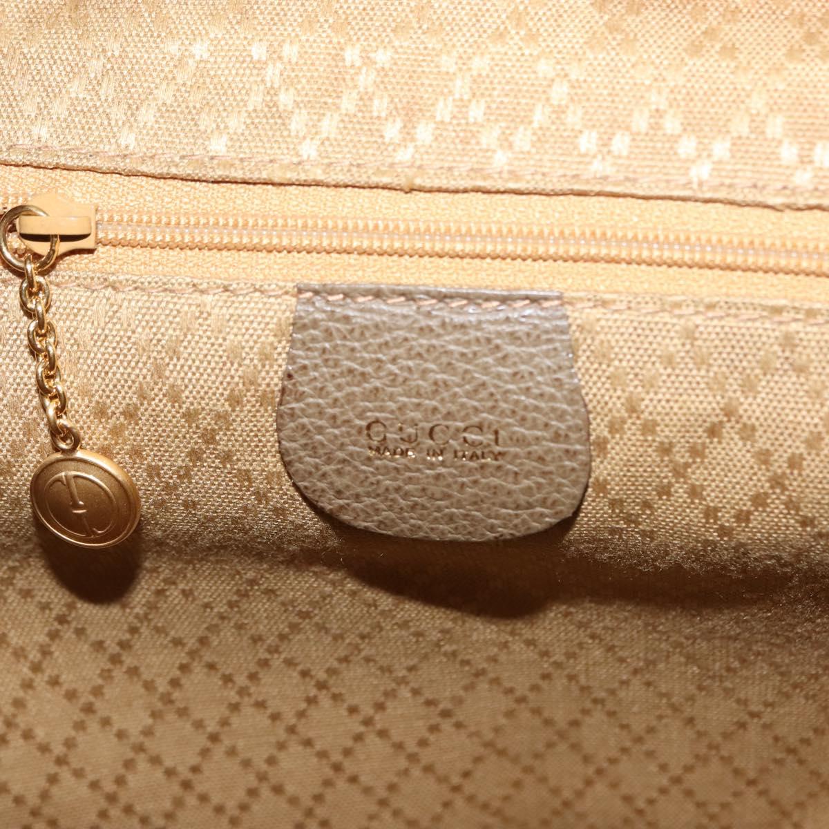 GUCCI Bamboo Backpack Suede Brown Gold 003 58 0016 Auth 146807