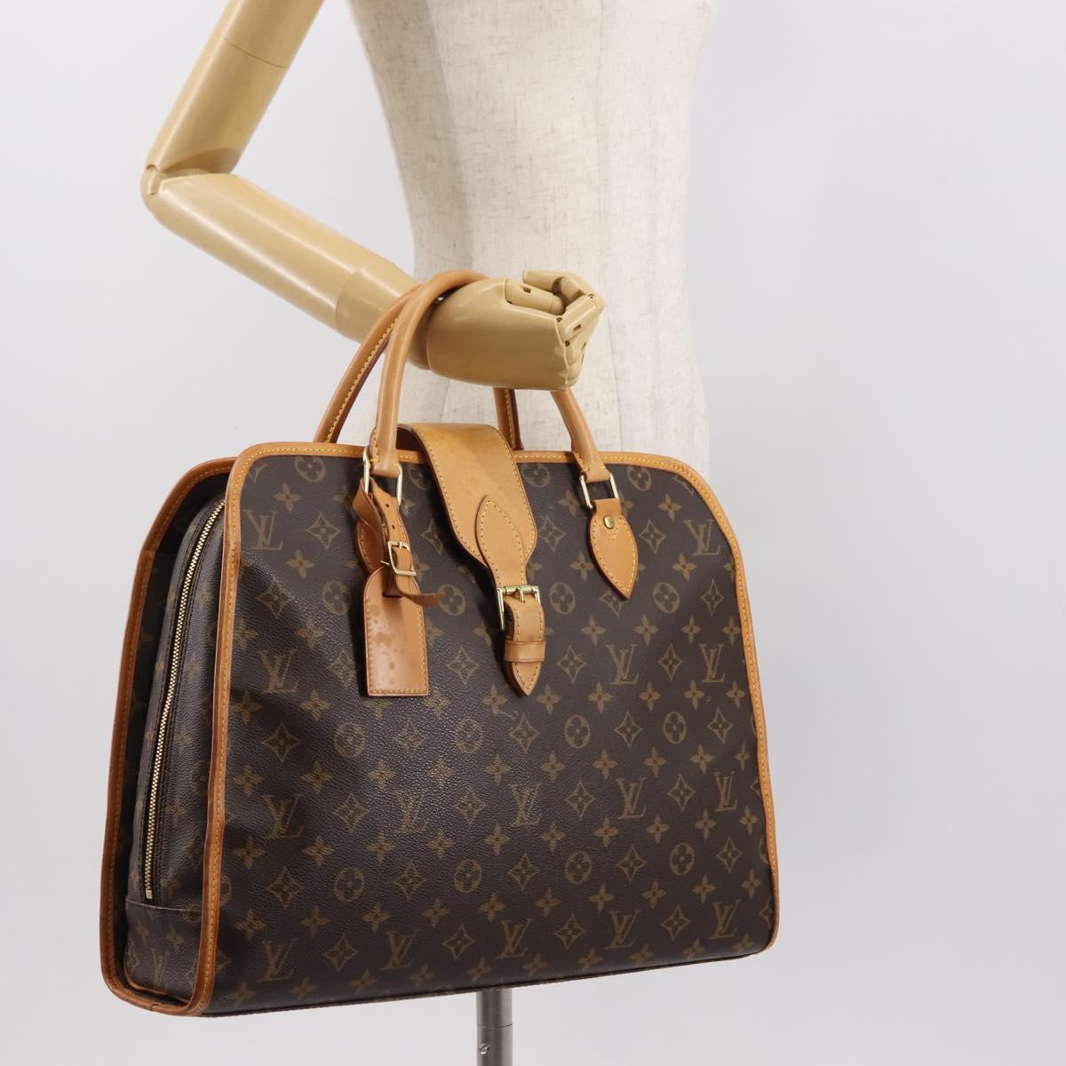 LOUIS VUITTON Monogram Rivoli Hand Bag M53380 LV Auth 146815