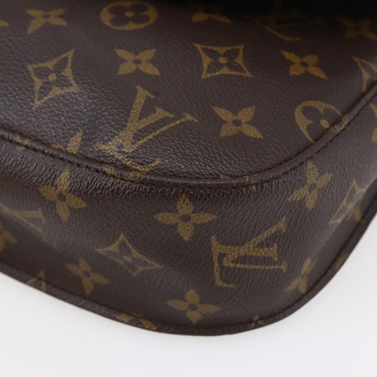 LOUIS VUITTON Monogram Saint Cloud GM Shoulder Bag M51242 LV Auth 146821