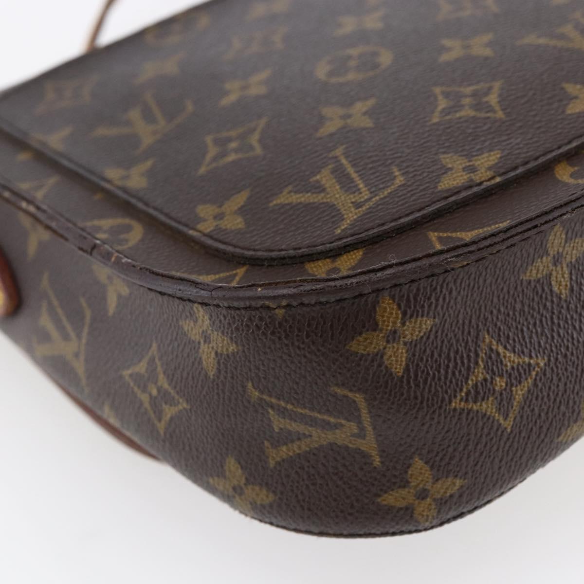 LOUIS VUITTON Monogram Saint Cloud GM Shoulder Bag M51242 LV Auth 146821