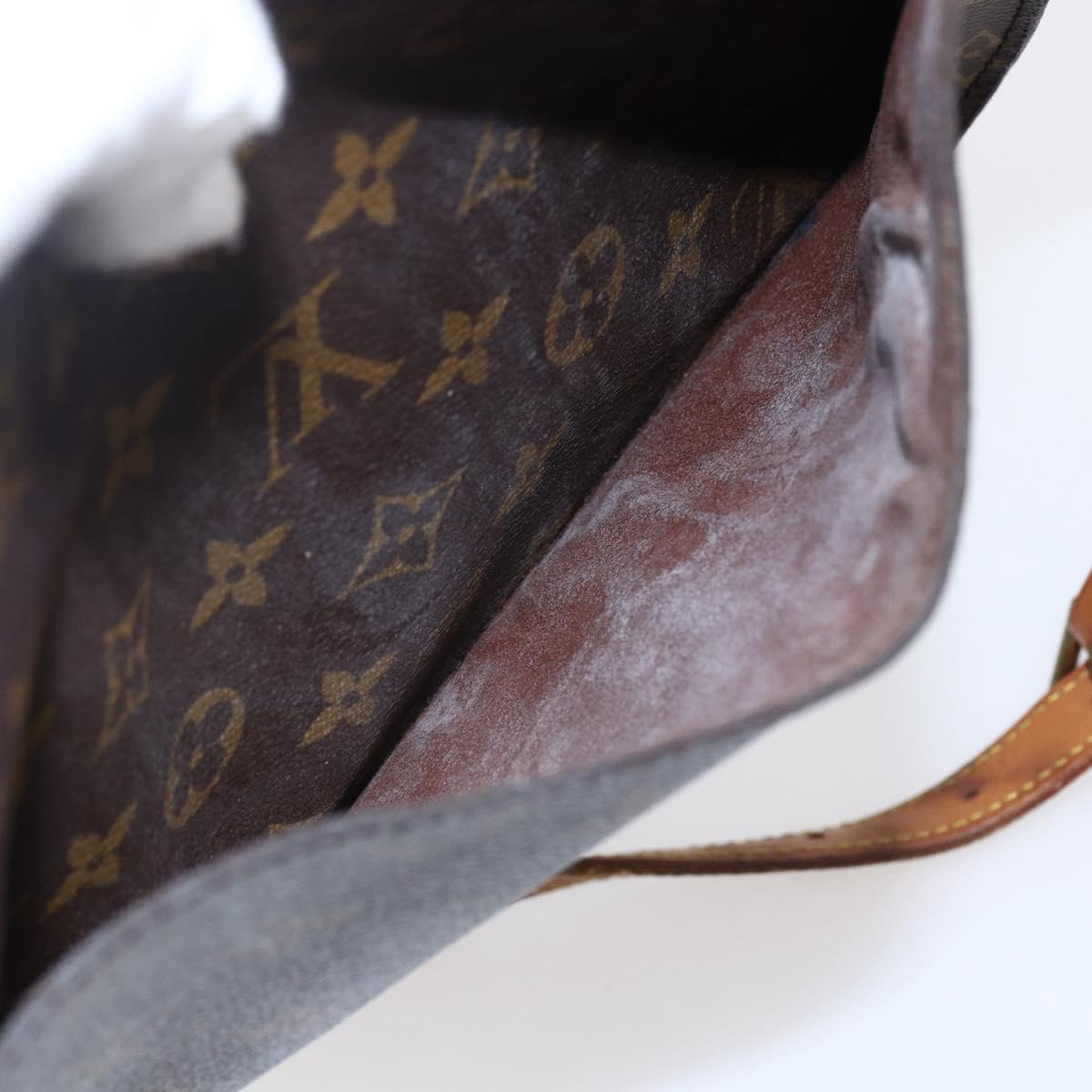 LOUIS VUITTON Monogram Saint Cloud GM Shoulder Bag M51242 LV Auth 146821