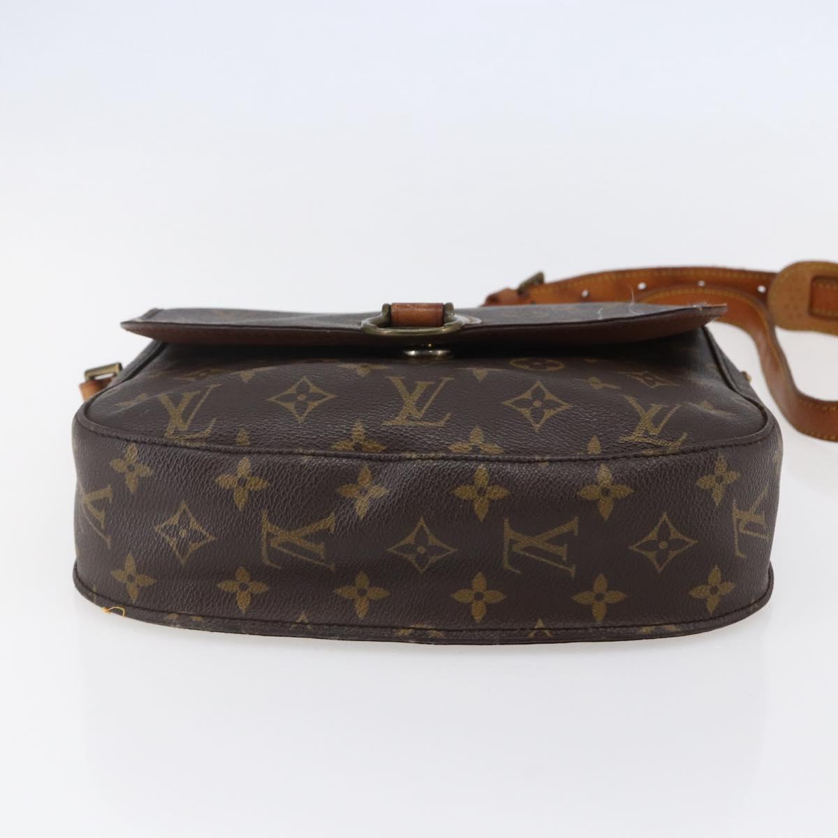 LOUIS VUITTON Monogram Saint Cloud GM Shoulder Bag M51242 LV Auth 146821