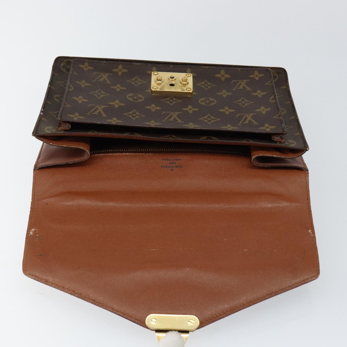 LOUIS VUITTON Monogram Monceau 28 Hand Bag M51185 LV Auth 146829