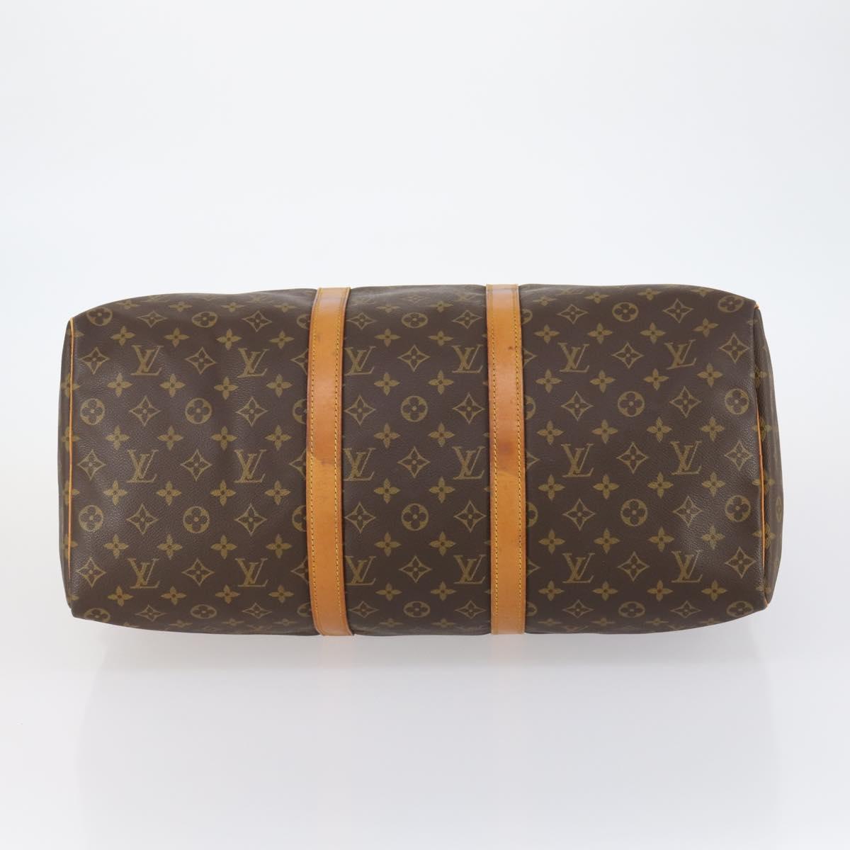 LOUIS VUITTON Monogram Keepall 50 Boston Bag M41426 LV Auth 146831