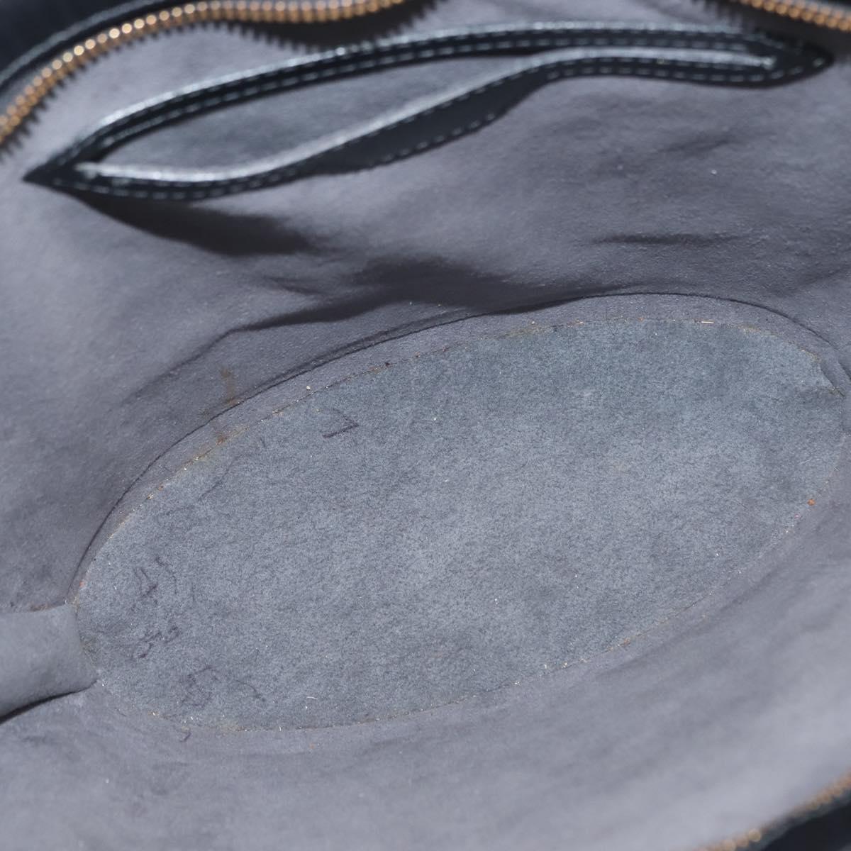 LOUIS VUITTON Epi Saint Jacques Powanie Long Bag Black M52332 LV Auth 146849