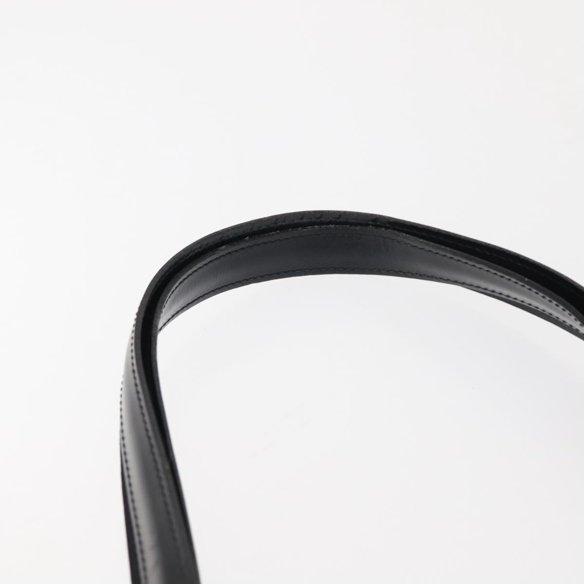 LOUIS VUITTON Epi Saint Jacques Powanie Long Bag Black M52332 LV Auth 146849