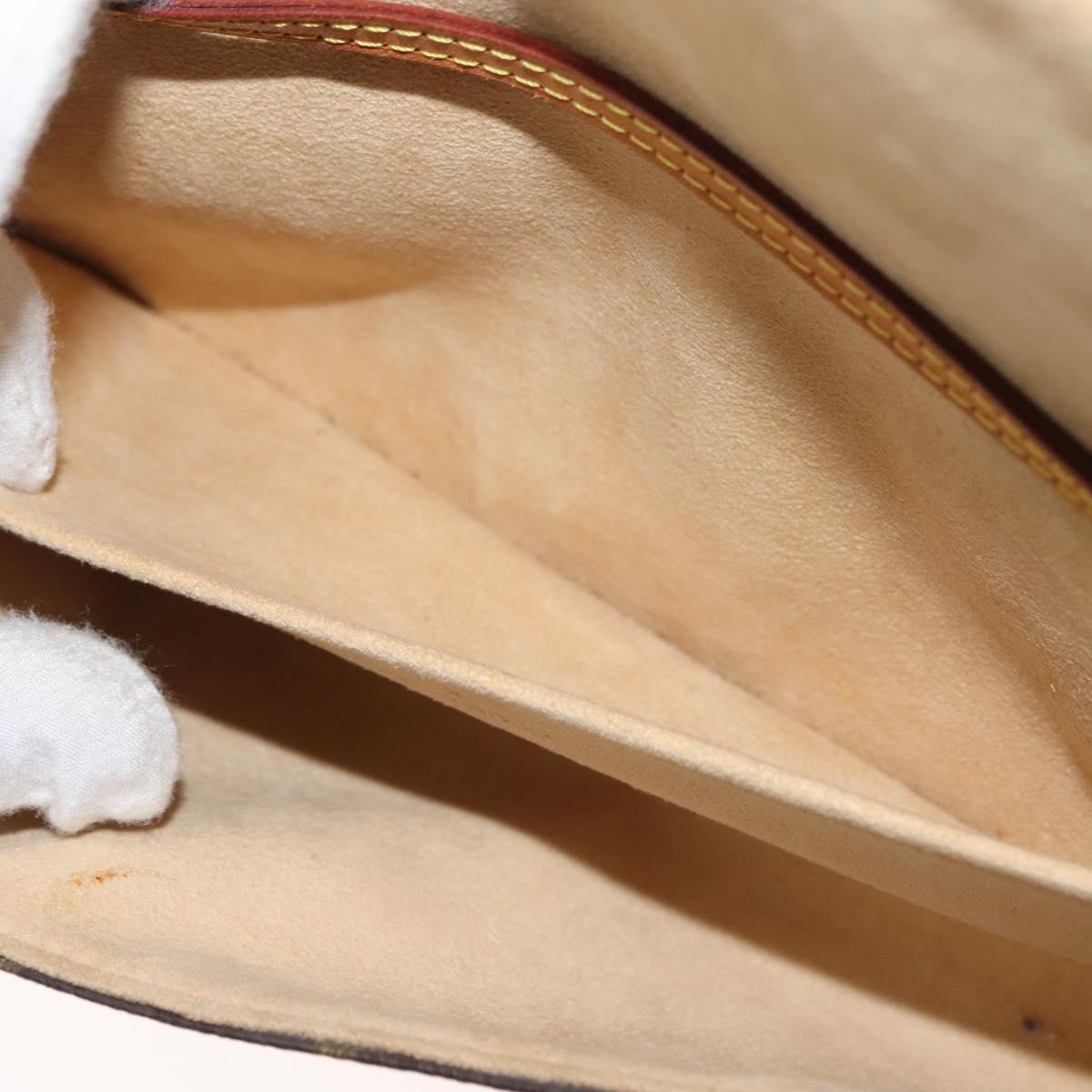 LOUIS VUITTON Monogram Pochette Twin GM Shoulder Bag M51852 LV Auth 146850