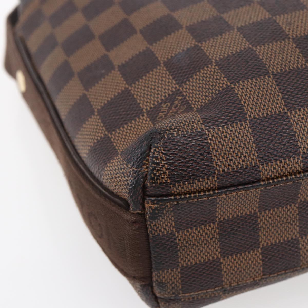 LOUIS VUITTON Damier Ebene Trotteur Beaubourg Shoulder Bag N41135 LV Auth 146870