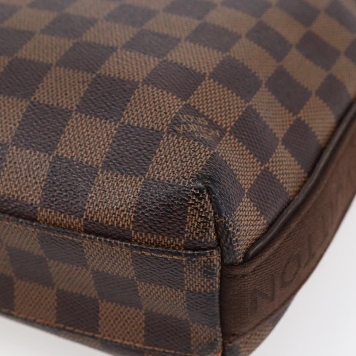 LOUIS VUITTON Damier Ebene Trotteur Beaubourg Shoulder Bag N41135 LV Auth 146870