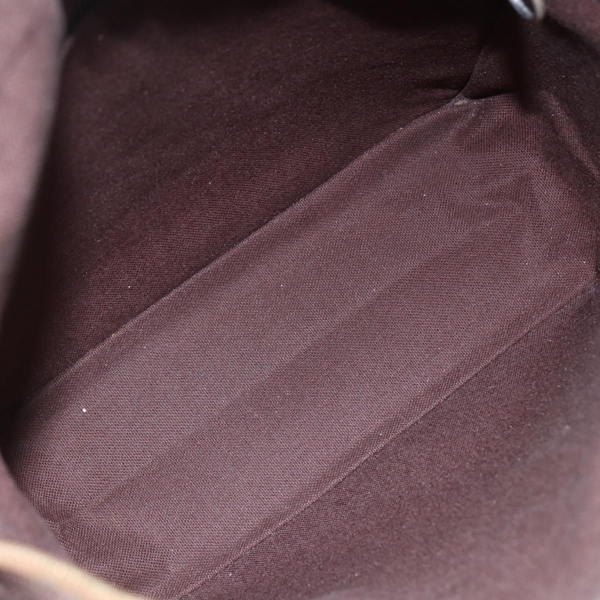 LOUIS VUITTON Damier Ebene Trotteur Beaubourg Shoulder Bag N41135 LV Auth 146870