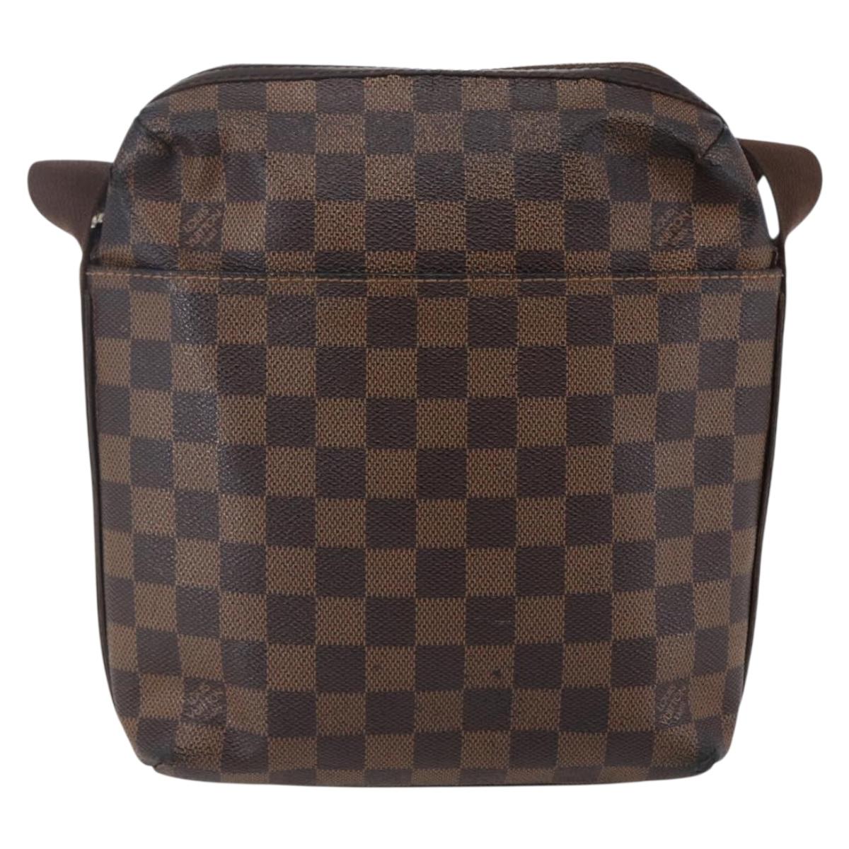LOUIS VUITTON Damier Ebene Trotteur Beaubourg Shoulder Bag N41135 LV Auth 146870