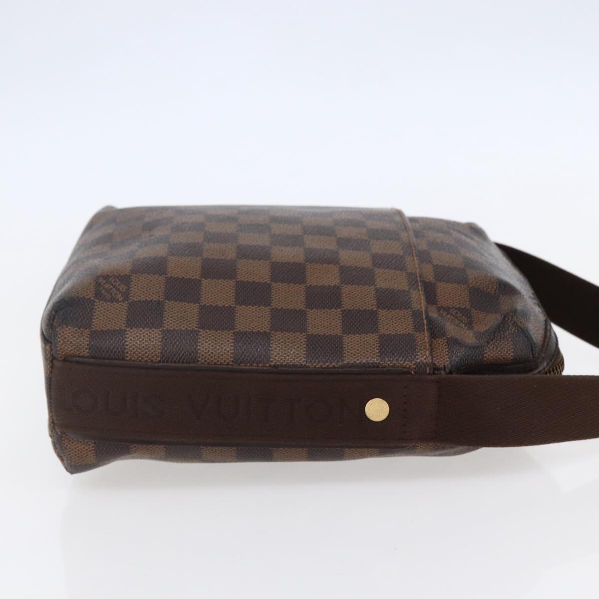 LOUIS VUITTON Damier Ebene Trotteur Beaubourg Shoulder Bag N41135 LV Auth 146870