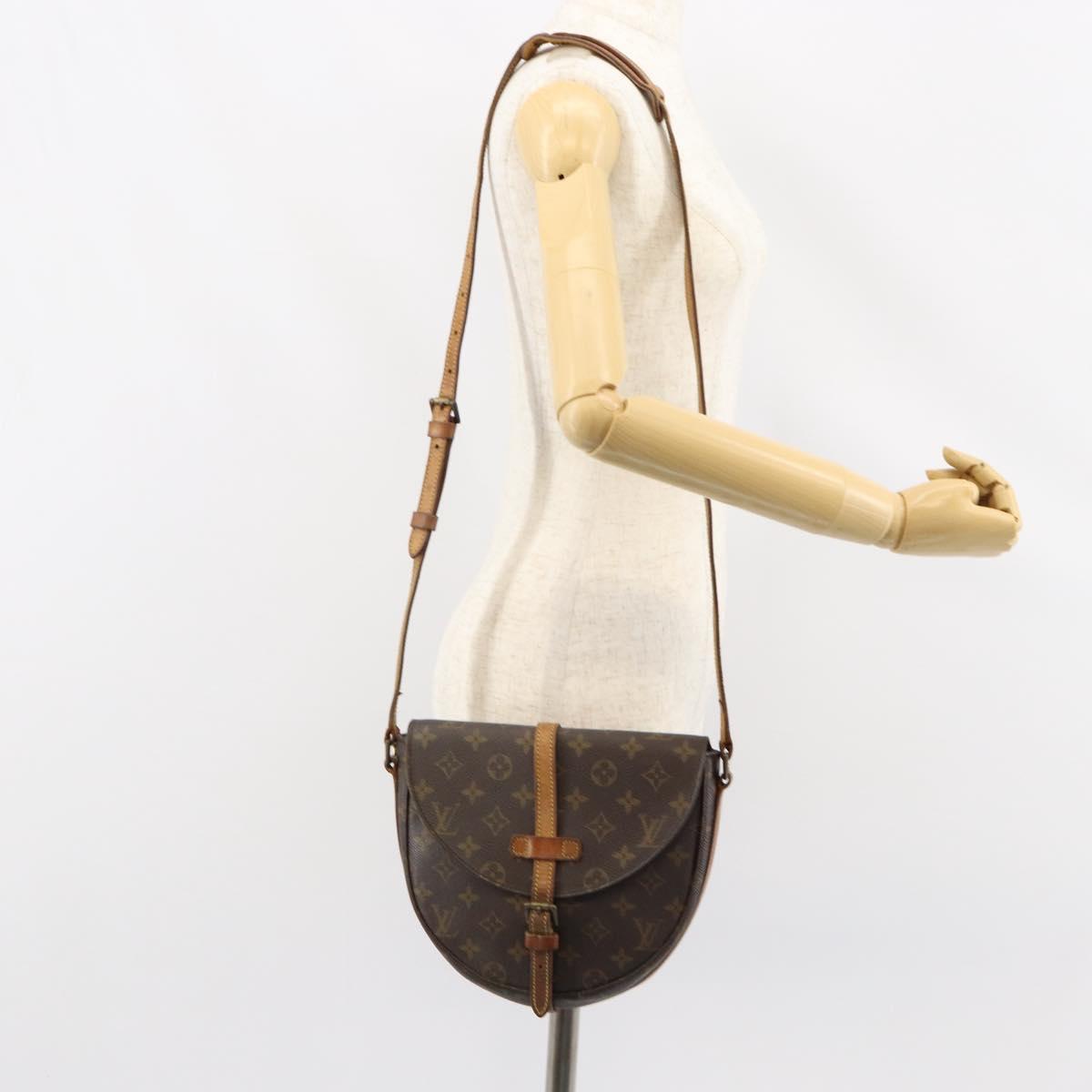 LOUIS VUITTON Monogram Chantilly MM Shoulder Bag M51233 LV Auth 146891