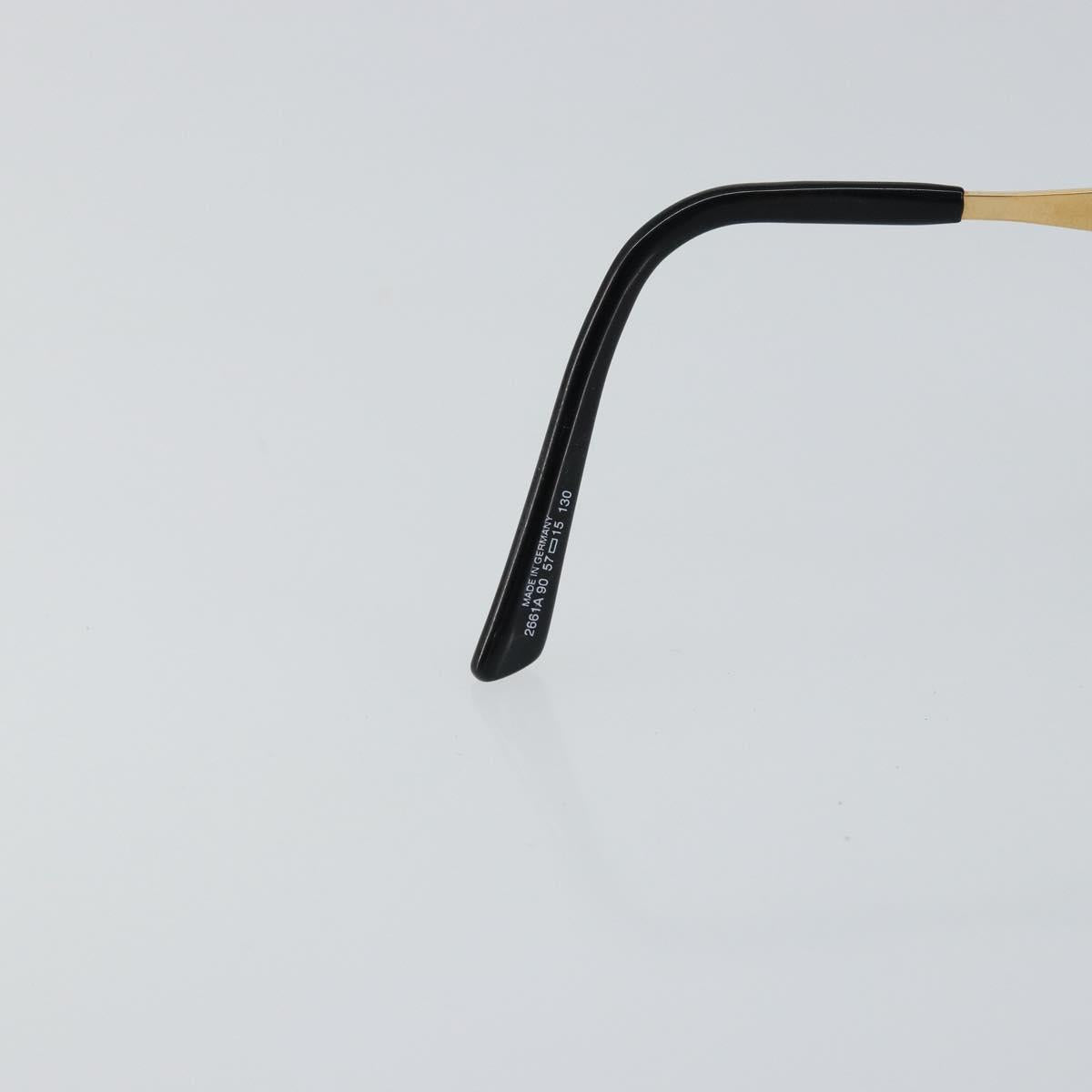 Christian Dior Sunglasses Plastic Gold Tone Auth 146896