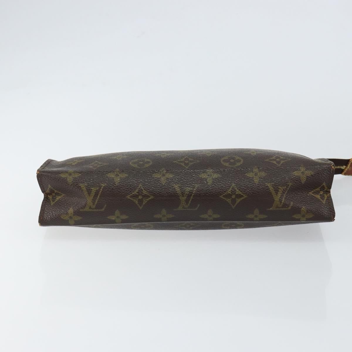 LOUIS VUITTON Monogram Poche Toilette 26 Pouch M47542 LV Auth 146902