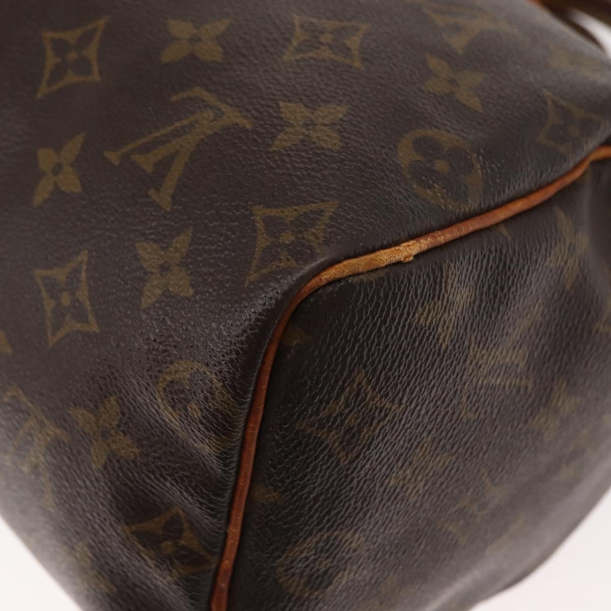 LOUIS VUITTON Monogram Speedy 25 Hand Bag M41528 LV Auth 146904