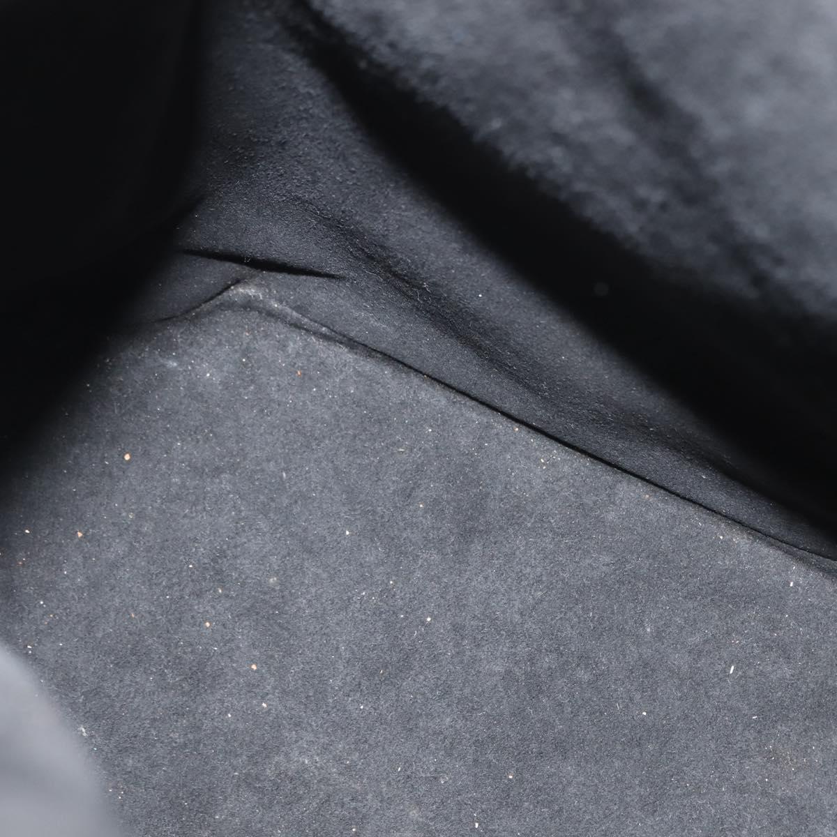 LOUIS VUITTON Epi Sac Depaule GM Shoulder Bag Black M80155 LV Auth 146910