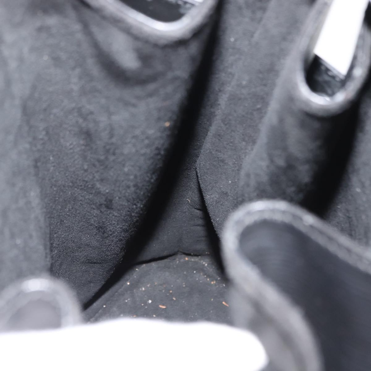 LOUIS VUITTON Epi Sac Depaule GM Shoulder Bag Black M80155 LV Auth 146910