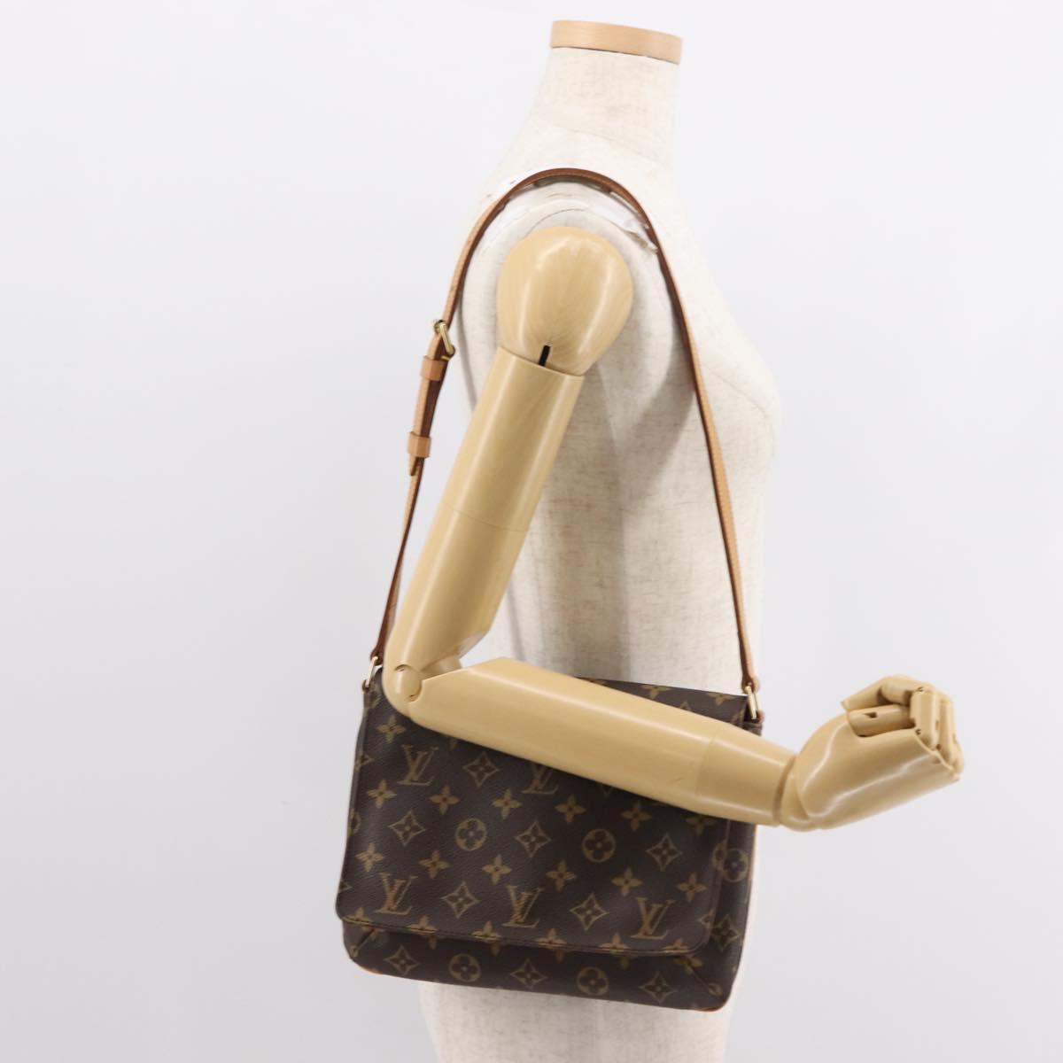 LOUIS VUITTON Monogram Musette Tango Short Strap Bag M51257 Auth 146937V