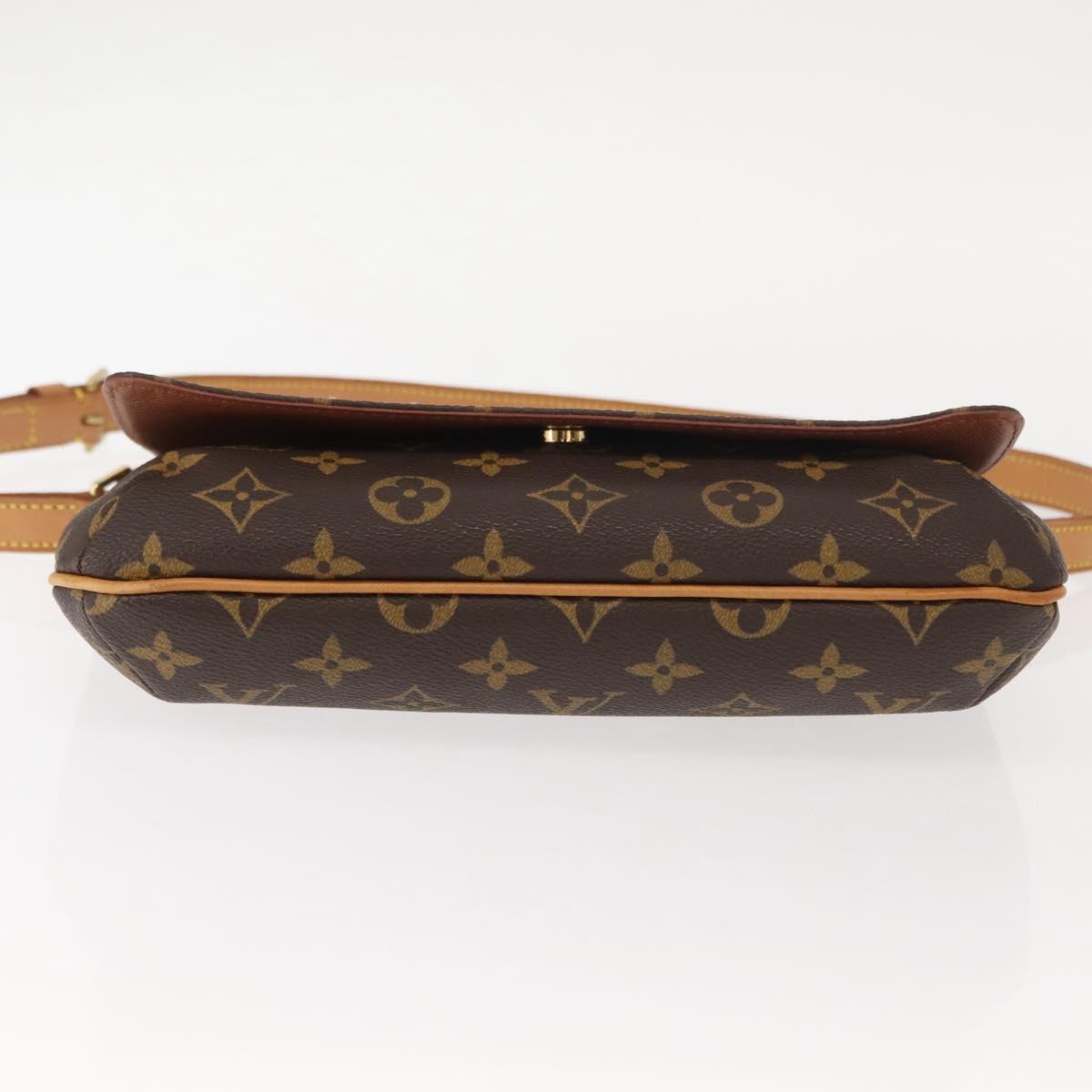 LOUIS VUITTON Monogram Musette Tango Short Strap Bag M51257 Auth 146937V
