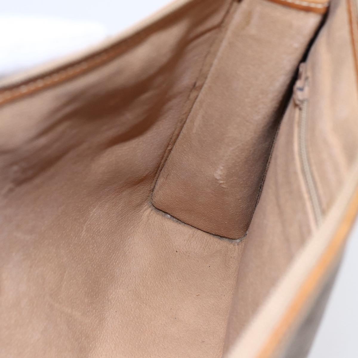 GUCCI Micro GG Supreme Clutch Bag PVC Beige 17 039 1995 Auth 146941