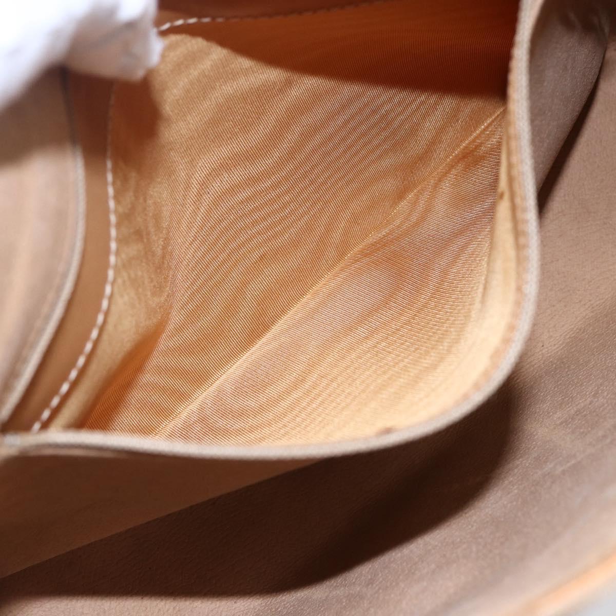 GUCCI Micro GG Supreme Clutch Bag PVC Beige 17 039 1995 Auth 146941