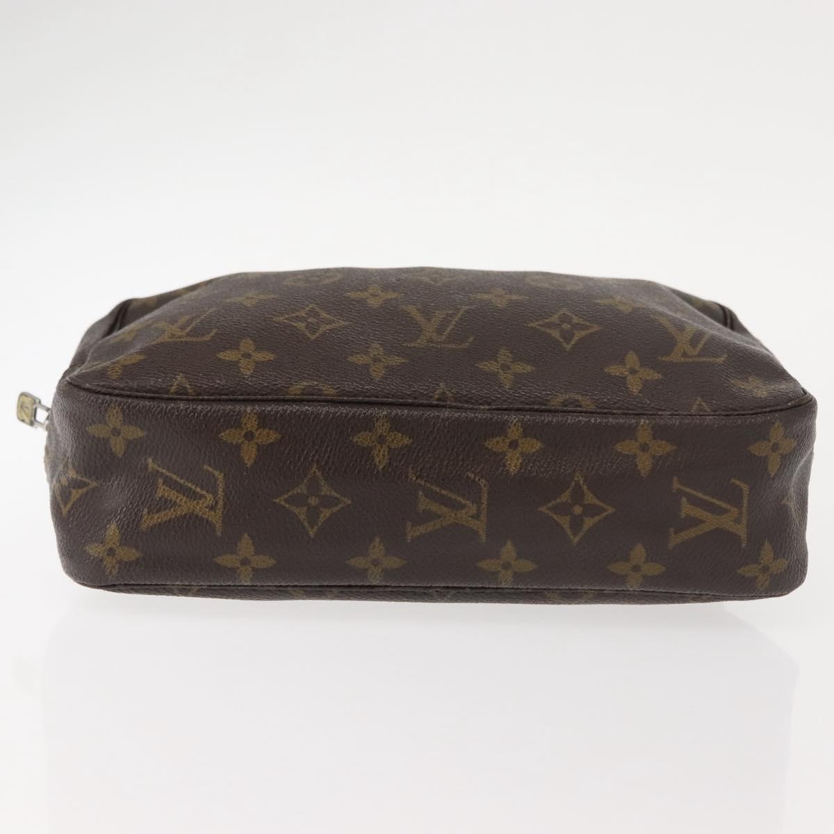 LOUIS VUITTON Monogram Trousse Toilette 23 Clutch Bag M47524 LV Auth 146972