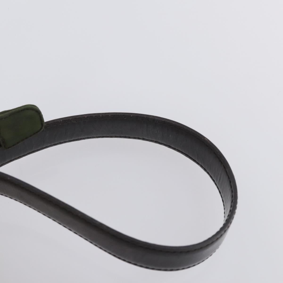 PRADA Tote Bag Nylon 3Set Green Blue Auth 146985